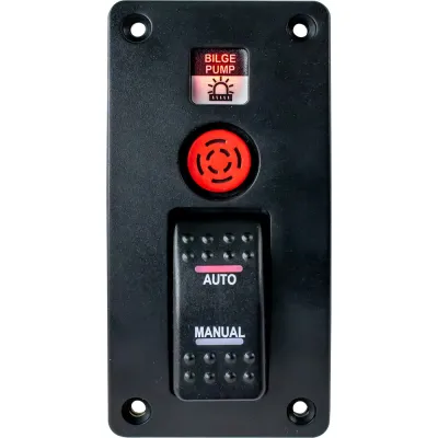 SeaDog 423037-1 - Sea-Dog Bilge Pump Water Alarm Panel with Control Switch