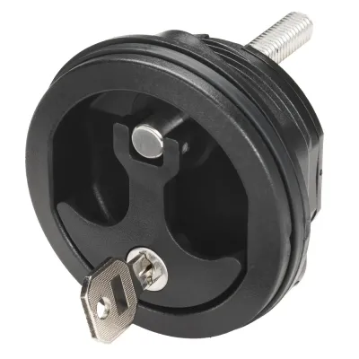 Whitecap 3726BC - Nylon Compression Handle - Locking - BlackBlack