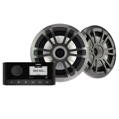 FUSION 010-02405-60 - Fusion MS-RA60 Marine Stereo & 6.5 Speaker Kit