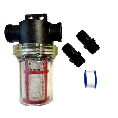 Raritan 163000 - Raritan Marine In-Line Water Strainer with Filter