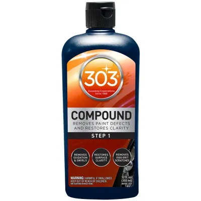 303 Cleaner 30705 - 303 Compound Step 1 - 12 oz for Paint Restoration