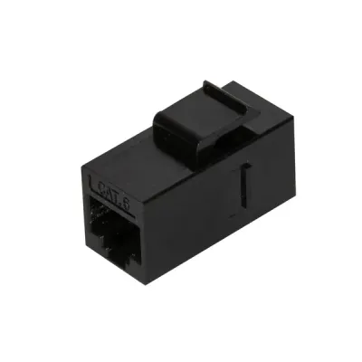 VERICOM MKJ6U-01352-25 - 25PK KY CPL CAT6 RJ45 BLK
