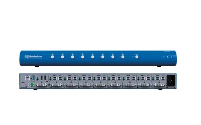 High Sec Labs SK81DU-3 - Highseclabs Secure 9x DVI USB KVM Switch with Audio