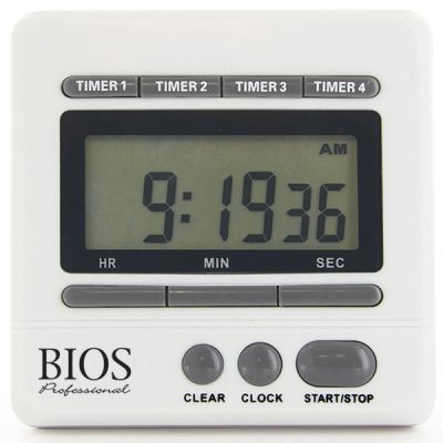 BIOS PROFESSIONAL DT145 - 4IN1 KITCHEN TIMER WHT