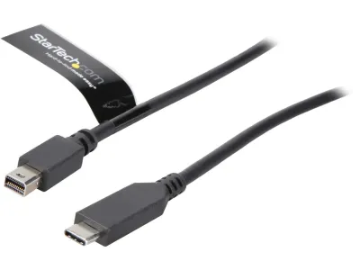 STARTECH CDP2MDPMM6B - USB-C TO MINI DISPLAYPORT CABLE AND ADAPTER IN ONE - USBC TO