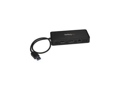 STARTECH USBA2DPGB - USB 3.0 MINI DOCK WITH DUAL MONITOR DISPLAYPORT 4K 60HZ  GIG