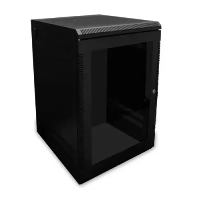 Wavenet WAV-CBTF-WM18U-SW - 18U Vertical Wall Mount Enclosure Cabinet
