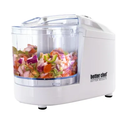 BETTER CHEF IM-840W - Compact 12 Ounce Chopper for Quick Meal Prep