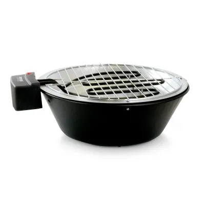 BETTER CHEF IM-356B - Portable Electric Barbecue Grill for Indoor and Outdoor Use