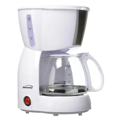 Brentwood RA39141 - Brentwood Appliances TS-213W 4-Cup Coffee Maker (White)