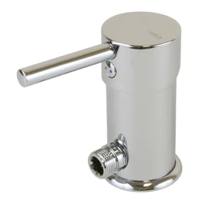 Scandvik 16201 - Compact Deck Mount Mixer with Flexible Connection Fittings