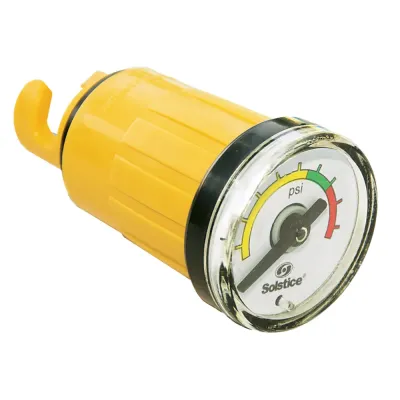 Solstice Watersports 20088 - Solstice Low-Pressure Verifier Gauge for Inflatable Sports