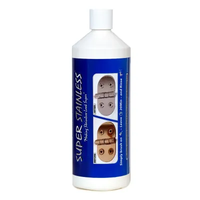 Super Stainless SS32 - Premium 32oz Marine-Grade Stainless Steel Cleaner