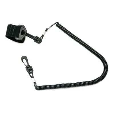 YAKGEAR 01-0055 - YakGear Premium Coiled Fishing Rod Leash with Velcro Strap