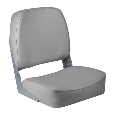 Wise Seats 3313-717 - Grey Low-Back Fishing Seat - High-Impact Design