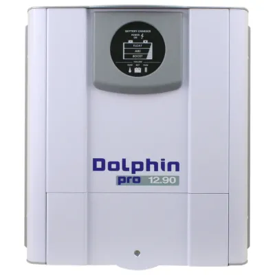 Dolphin Charger 99501 - Dolphin Pro Series 12V Battery Charger - 90A, Dual Voltage