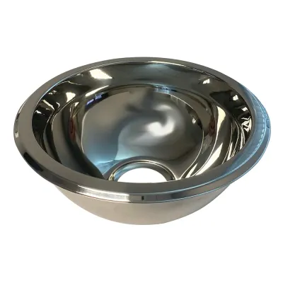 Scandvik 10923 - Compact 9 x 4 Stainless Steel Sink - Polished Finish