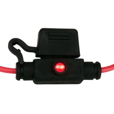 SeaDog 445097-1 - Sea-Dog Inline LED Mini Fuse Holder - 30 Amp Capacity