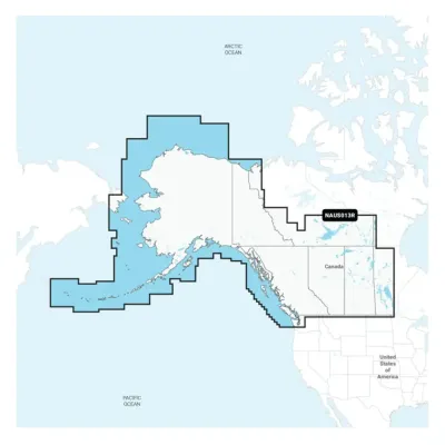 Navionics 010-C1467-30 - Navionics Canada, West & Alaska - Navionics+ NAUS013R