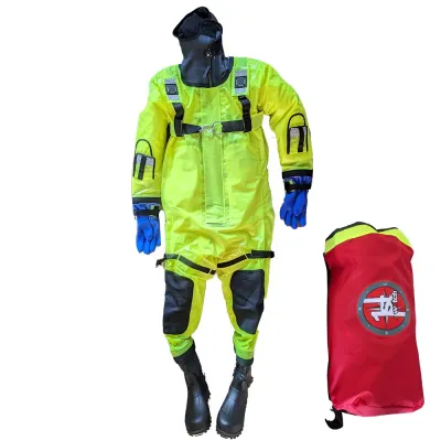 First Watch RS-1005-HV-M - First Watch RS-1005 Ice Rescue Suit - Hi-Vis Yellow - SM