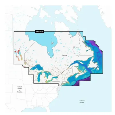 Navionics 010-C1466-40 - Navionics Platinum+ Canada, East & Great Lakes