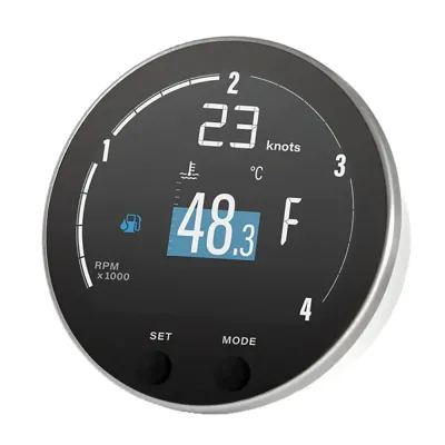 Veratron B00171101 - VMH-35D Diesel Multifunction Gauge with GPS and NMEA 2000