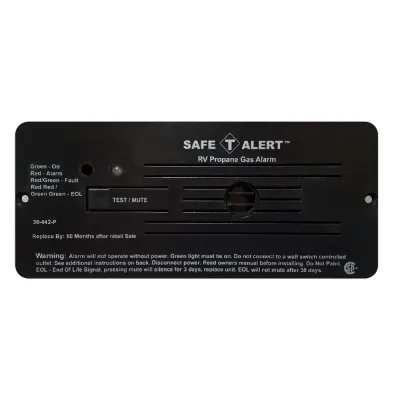 Safe-T-Alert 30-442-P-BL - 12V RV Propane Leak Detector - Safe-T-Alert 30 Series