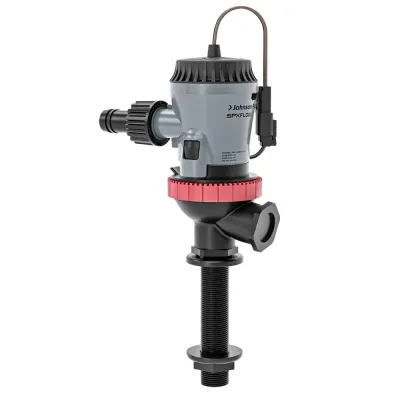 Johnson Pump 10-13642-01 - 500 GPH 12V Aqua O2 Flex Mount Aerator Pump