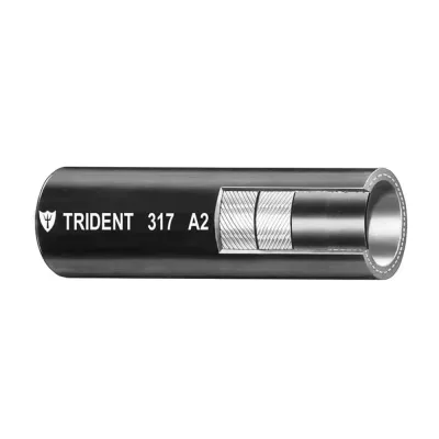Trident Marine 317-0586-FT - Trident A2 58 Fuel & Vent Line Hose - Black - Per Foot