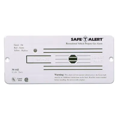 Safe-T-Alert 30-442-P-WT - 12V RV Propane Alarm - Safe-T-Alert 30 Series - White