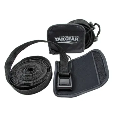 YAKGEAR TDSTP1 - YakGear 15-Foot Tie Down Straps with Protective Cover