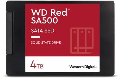 Western Digital WDS400T2R0A - WD Red 4TB SATA SSD - High Performance Storage Solution