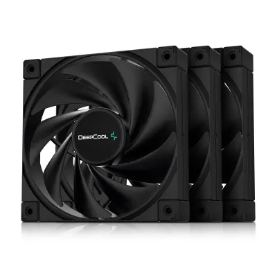 DEEPCOOL R-FK120-BKNPF3-G-1 - DeepCool FK120 120mm PWM Fan - 3 Pack Black