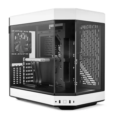 HYTE CS-HYTE-Y60-BW - HYTE Y60 MidTower ATX Case - White Tempered Glass Design