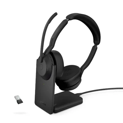 Jabra 25599-989-989-01 - Jabra Evolve2 55 Link380a UC Stereo Headset