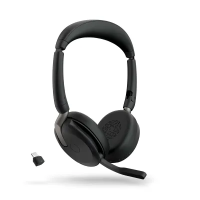 Jabra 26699-989-899-01 - Jabra Evolve2 65 Flex UC Stereo Headset with Link380c