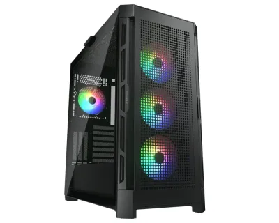 Cougar CGR-5AD1W-RGB - Cougar CS Duoface PRO RGB white MidTower TG & Airflow Panel 