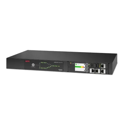 APC - Schneider Electric AP4452A - NEW APC NETSHELTER RACK ATS 1U 120V 20A (2) L5-20 IN
