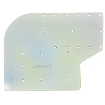 Sea Brackets SEA2305 - Large Offset Trolling Motor Plate for Minn Kota Quest Series