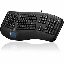 Adesso ADE AKB450UB - Adesso Tru-Form Ergonomic Touchpad Keyboard - Cable Connecti