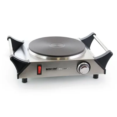 BETTER CHEF IM-303SB - Better Chef Portable Stainless Steel Solid Element Single El