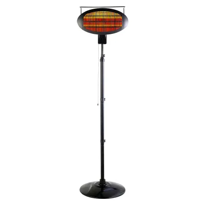 OPTIMUS PHP-1300DIR - Optimus Garage-Outdoor Floor Standing Infrared Patio Heater 