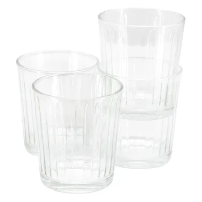 Gibson 141404.04 - Gibson Home Moonstone Set of 4 Elegant Glasses