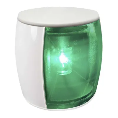 Hella Marine 017461111 - Hella Marine NaviLED PRO Starboard White Lamp - 3NM