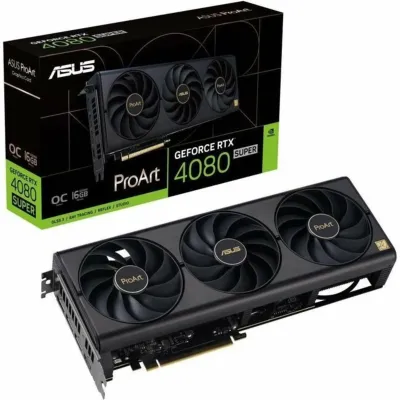 ASUS PROART-RTX4080S-O16G - Asus NVIDIA GeForce RTX 4080 SUPER Graphic Card - 16 GB GDDR