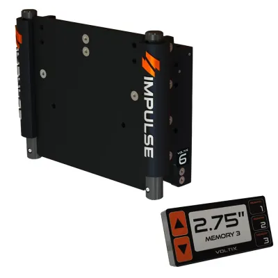 IMPULSE 75050-B - IMPULSE 6 Electric Jack Plate with Smart Control - Black