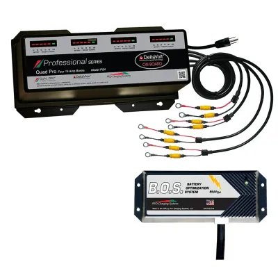 Dual Pro PS4/BOS12V3 - Dual Pro 4-Bank PS4 Battery Charger with B.O.S.
