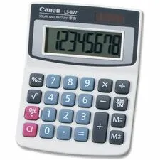 CANON 4075A007 - Canon LS82Z Handheld Calculator - Big Display, Large Plastic