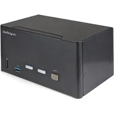 STARTECH STC SV231TDPU34K - StarTech.com 2 Port Triple Monitor DisplayPort KVM Switch 4K