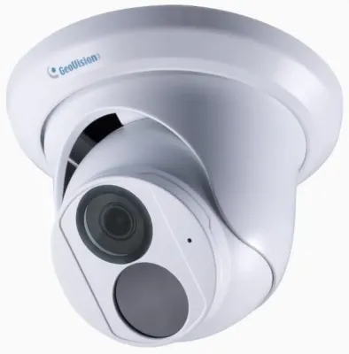 GEOVISION 125-EBD4704-000 - GEOVISION, EYEBALL, EBD474W-0010, 4MP, 2.8MM, LOW LUX, WDR P